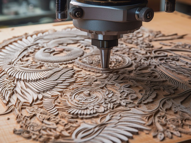 雕銑機(jī)如何去銑直角？